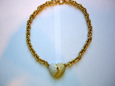 18K Heart Necklace